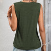 V-Neck Top for Women – Casual Loose-Fit Summer Blouse by FitiqueFit