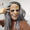 Halloween Granny Mask Latex Headset by My Store
