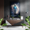 Man Brushed Aluminum Dibond Wall Art by Insigneart USA