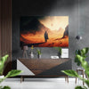 Another Planet Brushed Aluminum Dibond Wall Art by Insigneart USA