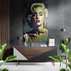 Marilyn Monroe Brushed Aluminum Dibond Wall Art by Insigneart USA