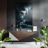 River Brushed Aluminum Dibond Wall Art by Insigneart USA