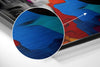 Picasso Style Brushed Aluminum Dibond Wall Art by Insigneart USA