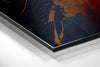 Lion Brushed Aluminum Dibond Wall Art by Insigneart USA