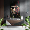 Al Pacino Brushed Aluminum Dibond Wall Art by Insigneart USA
