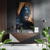 Batman Brushed Aluminum Dibond Wall Art by Insigneart USA