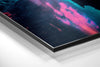 Cyberpunk Brushed Aluminum Dibond Wall Art by Insigneart USA