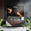 Darth Wader Brushed Aluminum Dibond Wall Art by Insigneart USA