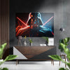 Darth Wader Brushed Aluminum Dibond Wall Art by Insigneart USA
