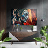 Harley Quinn Brushed Aluminum Dibond Wall Art by Insigneart USA