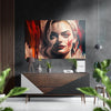 Harley Quinn Brushed Aluminum Dibond Wall Art by Insigneart USA