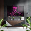Joker Brushed Aluminum Dibond Wall Art by Insigneart USA