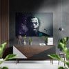Joker Brushed Aluminum Dibond Wall Art by Insigneart USA