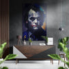 Joker Brushed Aluminum Dibond Wall Art by Insigneart USA