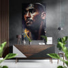 Kobe Bryant Brushed Aluminum Dibond Wall Art by Insigneart USA
