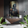 Mandalorian Brushed Aluminum Dibond Wall Art by Insigneart USA