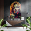 Marilyn Monroe Brushed Aluminum Dibond Wall Art by Insigneart USA
