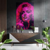 Marilyn Monroe Brushed Aluminum Dibond Wall Art by Insigneart USA