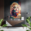 Marilyn Monroe Brushed Aluminum Dibond Wall Art by Insigneart USA