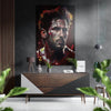 Messi Brushed Aluminum Dibond Wall Art by Insigneart USA
