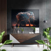 Elephant Brushed Aluminum Dibond Wall Art by Insigneart USA