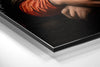 Mona Lisa with a Cat Brushed Aluminum Dibond Wall Art by Insigneart USA