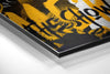 Freddie Mercury Brushed Aluminum Dibond Wall Art by Insigneart USA