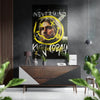 Kurt Cobain Brushed Aluminum Dibond Wall Art by Insigneart USA