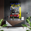 Basquiat Brushed Aluminum Dibond Wall Art by Insigneart USA