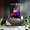 Basquiat Brushed Aluminum Dibond Wall Art by Insigneart USA