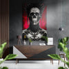 The Warrior Brushed Aluminum Dibond Wall Art by Insigneart USA