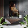 Elvis the King Brushed Aluminum Dibond Wall Art by Insigneart USA