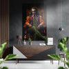 Joker Brushed Aluminum Dibond Wall Art by Insigneart USA