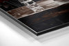 Woman in a Bar Brushed Aluminum Dibond Wall Art by Insigneart USA