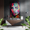 Woman Brushed Aluminum Dibond Wall Art by Insigneart USA