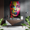 Woman Brushed Aluminum Dibond Wall Art by Insigneart USA