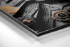 Darth Wader Brushed Aluminum Dibond Wall Art by Insigneart USA