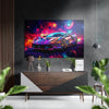 Luxury Car Brushed Aluminum Dibond Wall Art by Insigneart USA