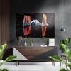 Starfighter Brushed Aluminum Dibond Wall Art by Insigneart USA