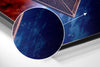 Starfighter Brushed Aluminum Dibond Wall Art by Insigneart USA
