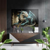 Dragon Brushed Aluminum Dibond Wall Art by Insigneart USA