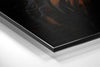 Lion in Flowers Brushed Aluminum Dibond Wall Art by Insigneart USA