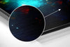 Colors of Space Brushed Aluminum Dibond Wall Art by Insigneart USA