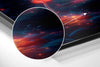 Mushroom Planet Brushed Aluminum Dibond Wall Art by Insigneart USA