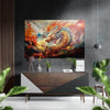 Dragon Brushed Aluminum Dibond Wall Art by Insigneart USA