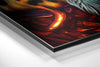 Baby Tiger Brushed Aluminum Dibond Wall Art by Insigneart USA