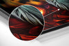 Baby Tiger Brushed Aluminum Dibond Wall Art by Insigneart USA