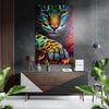 Baby Tiger Brushed Aluminum Dibond Wall Art by Insigneart USA