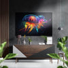 Jellyfish Brushed Aluminum Dibond Wall Art by Insigneart USA