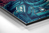 Robocop Brushed Aluminum Dibond Wall Art by Insigneart USA